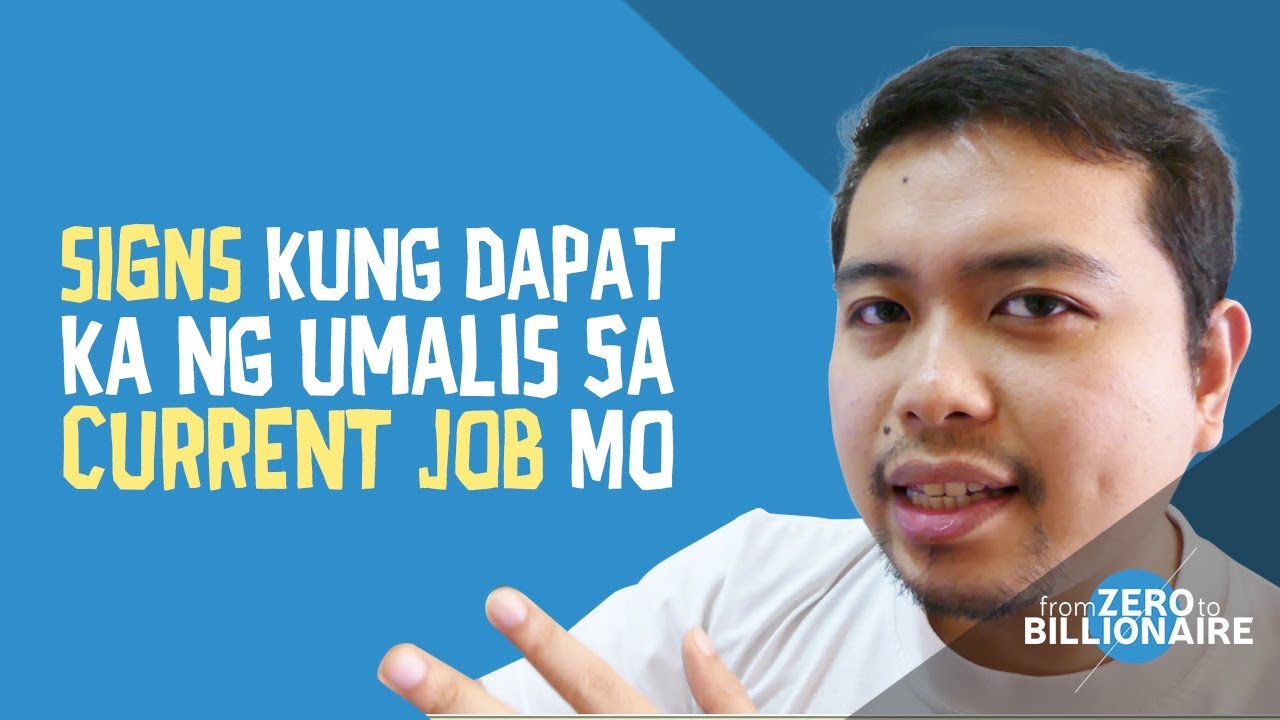 SIGNS na dapat ka ng umalis sa work mo