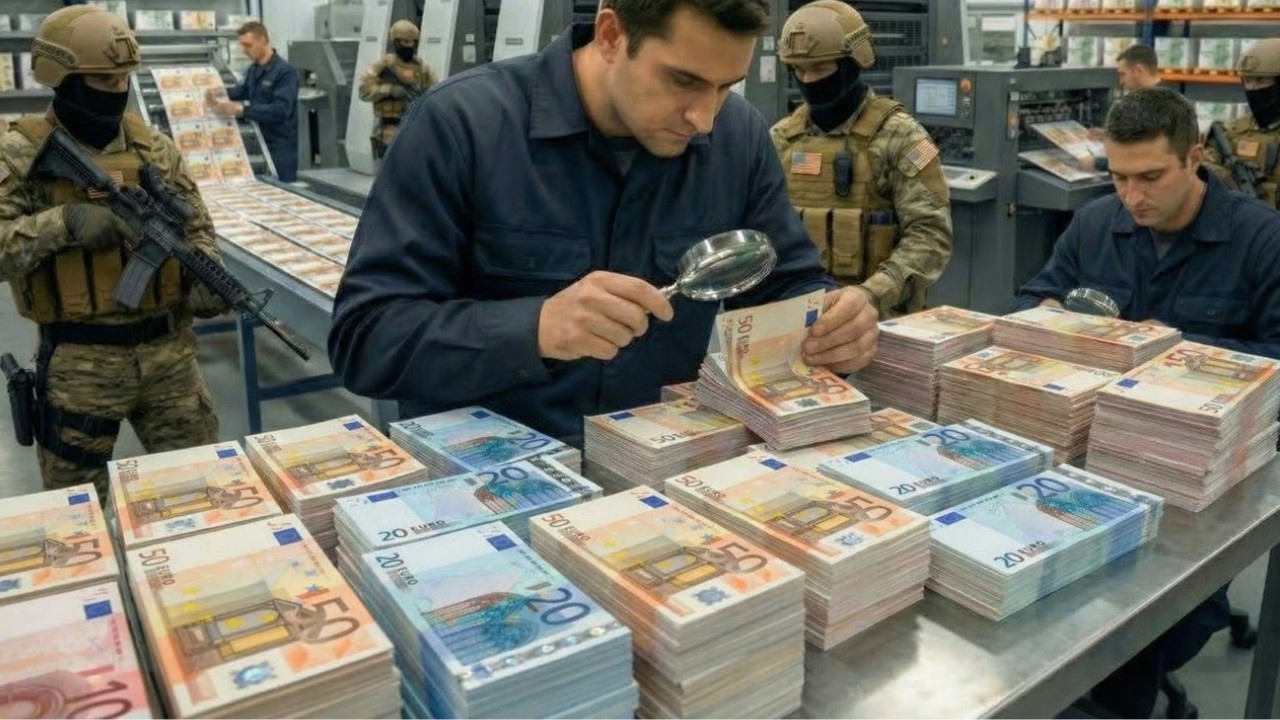 Inside the Decentralized Mega-Mint: How 11 Nations Print the Euro (Full Process)