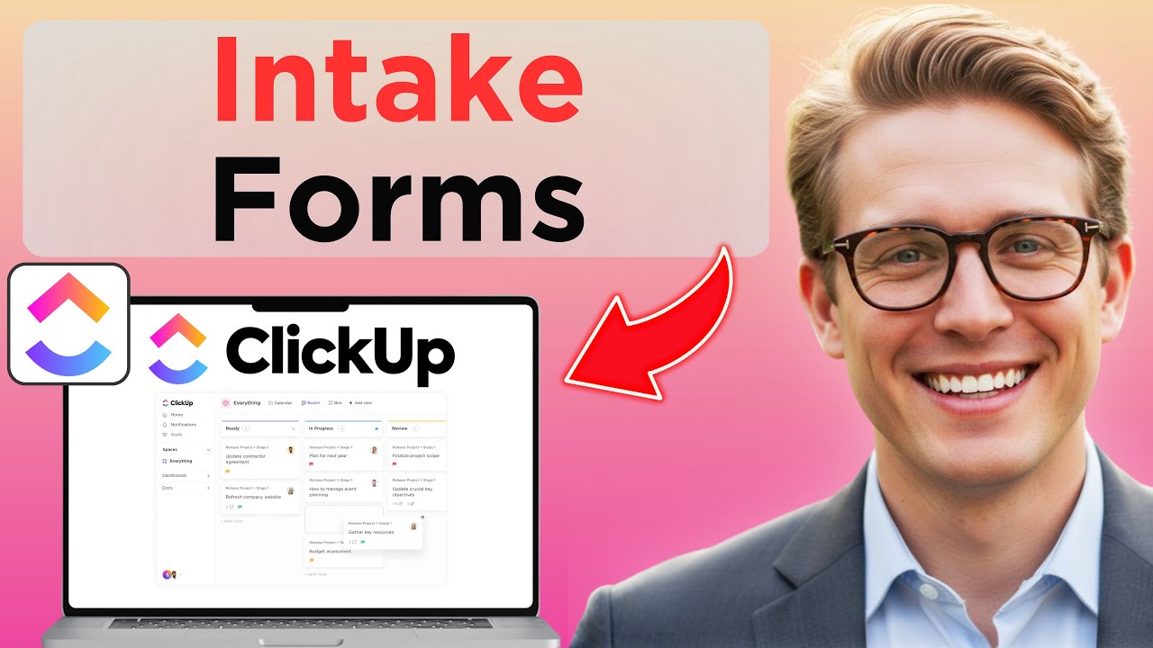 Как создать процесс приема заявок с помощью форм в ClickUp (протестировано)