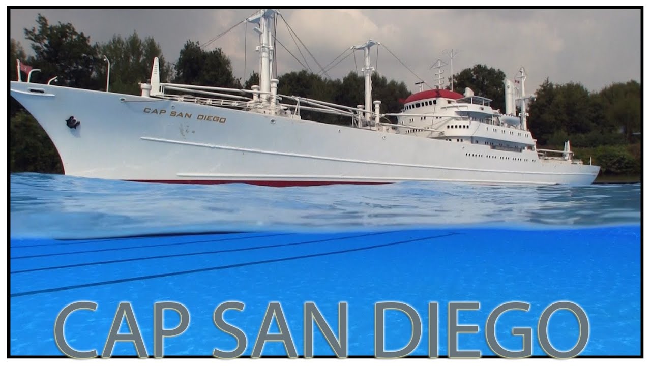 Weißer Schwan des Atlantiks - die CAP SAN DIEGO - Aukrug 2014