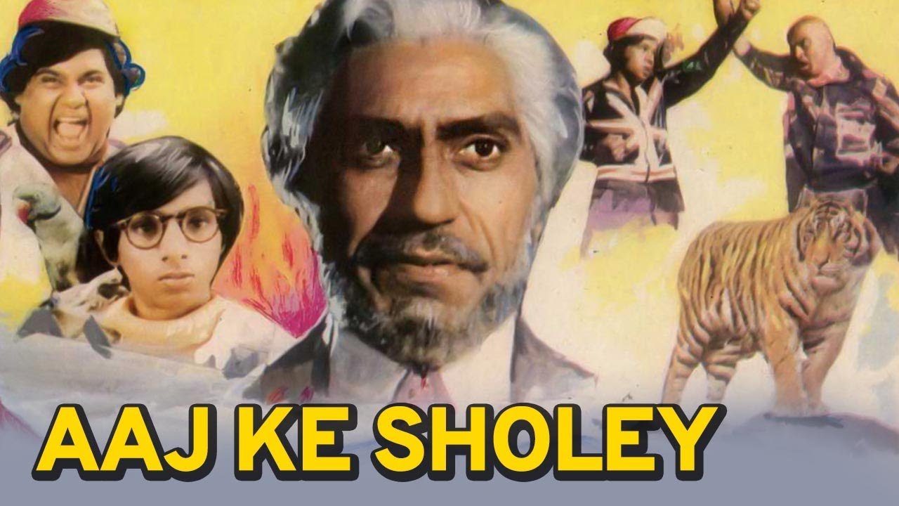 Aaj Ke Sholey - Full Movie - Amrish Puri, Jayanti - Bollywood Hindi Movie