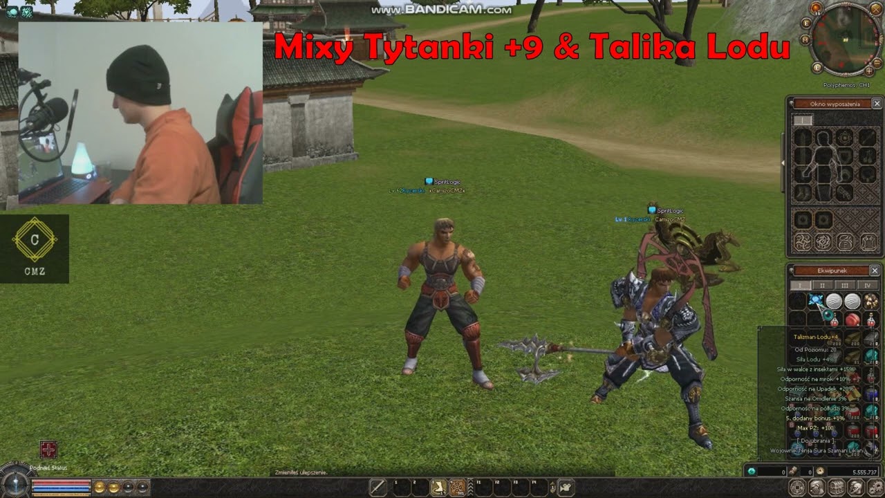 MiXy Tytanki +9 i Talika Lodu - Na Globalu Metin2 PL (Polyphemos)