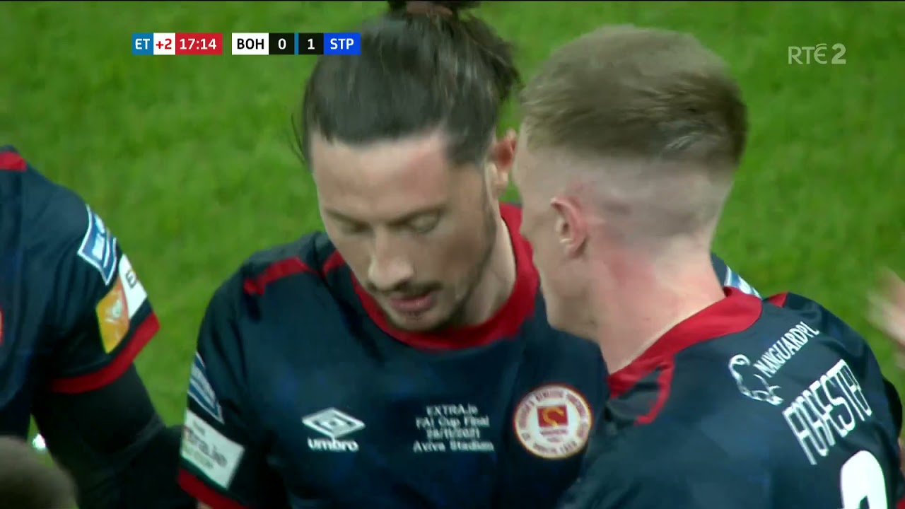 Chris Forrester's FAI Cup final wonder goal for St Patrick's Athletic