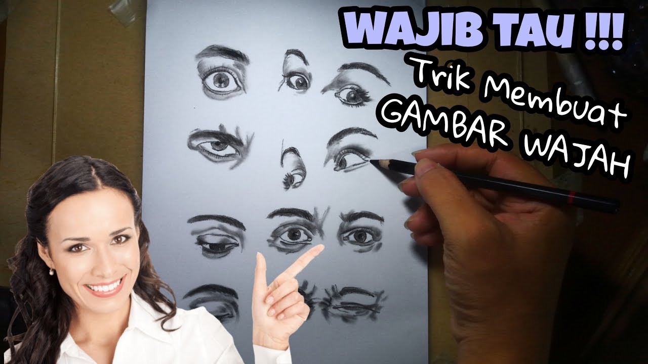 WAJIB TAU !! Cara Menggambar Ekspresi Mata