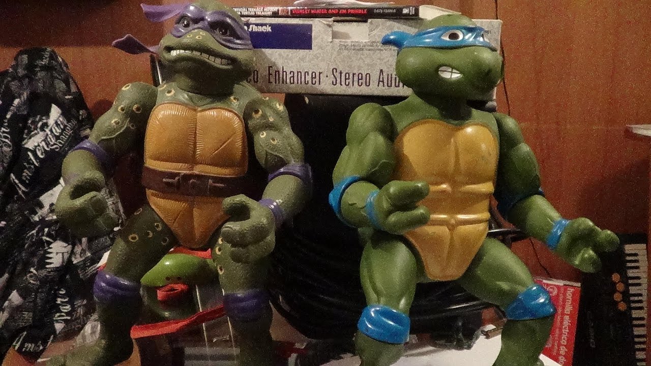 Giant Movie Star Donatello 92' & Giant Leonardo 89' (13 inches) (Shell 