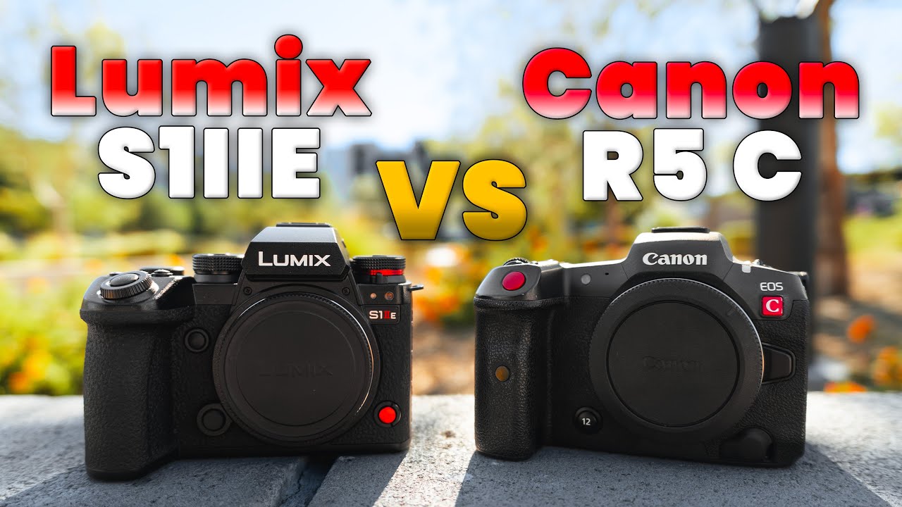 Lumix S1IIE vs Canon R5C (Image Quality & Colors)