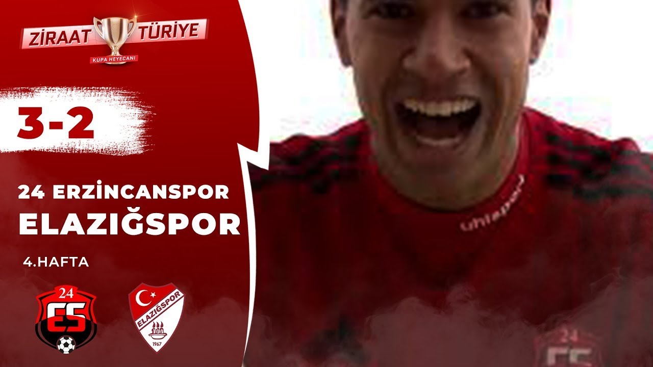 24 Erzincanspor 3-2 Elazığspor Maç Özeti (Ziraat Türkiye Kupası E Grubu 4.Hafta) 27.12.2016