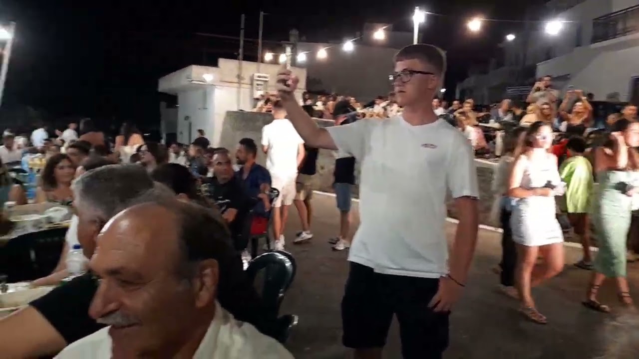 25 /7 25  Πανηγύρι Αγίας Άννας στις Εγκαρες Ναξου!