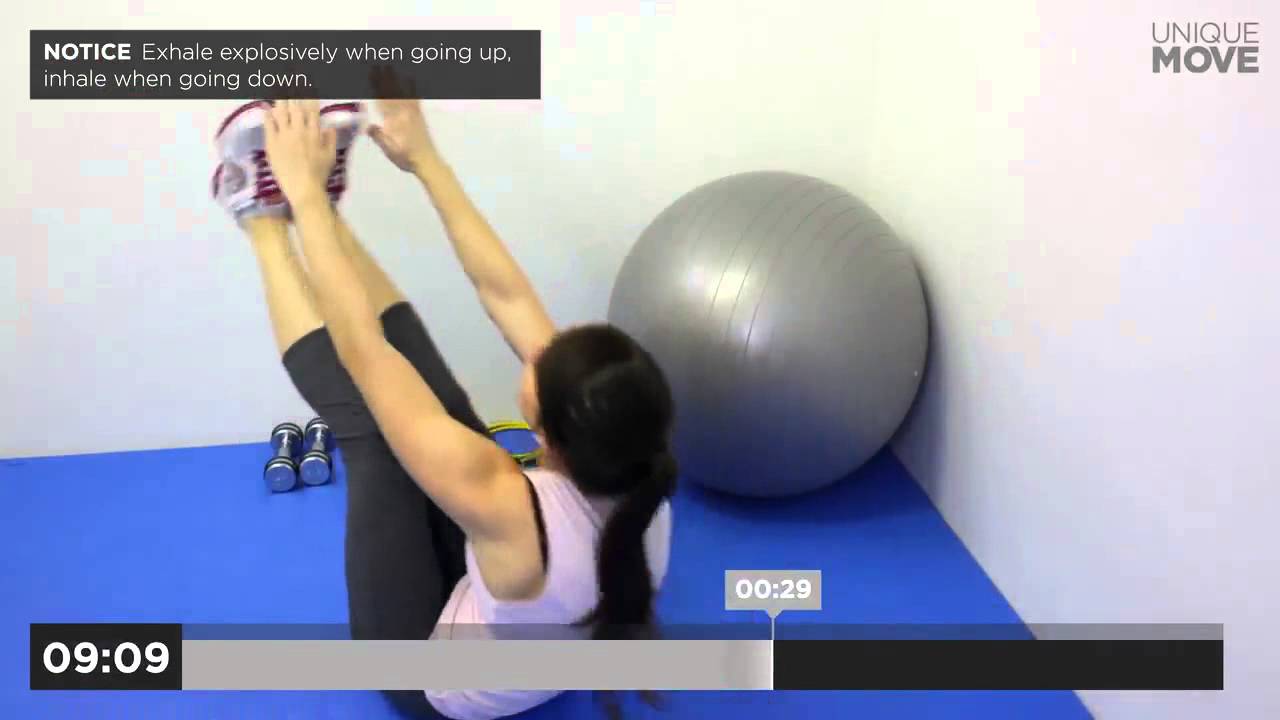 Six-pack Routine - 20 minutes (Intermediate)