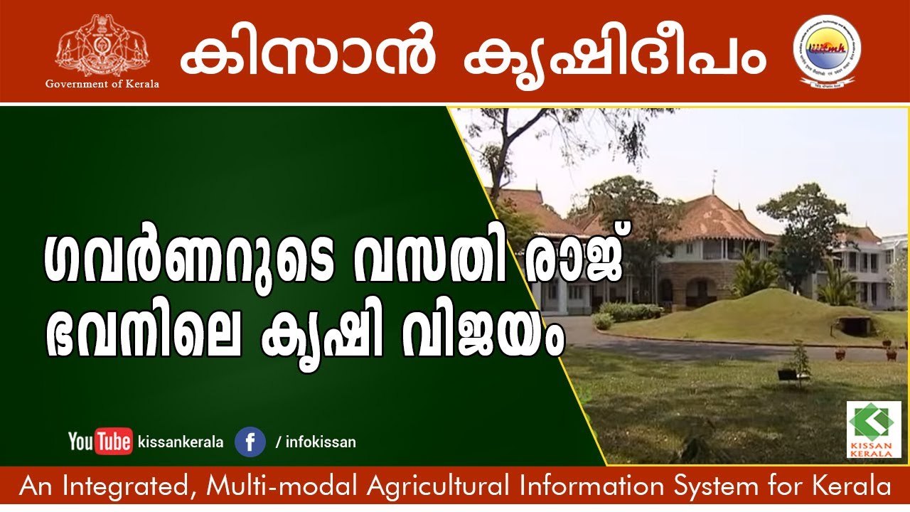 Feature on the  vegetable cultivation activities at  Raj Bhavan and Dept of Survey-595