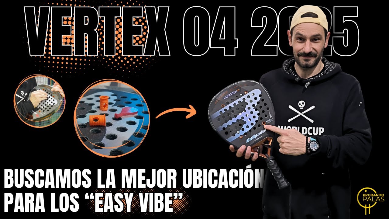 Bullpadel VERTEX 04 2025 ¡Es Super COMPLETA! Probamos los nuevos Easy Vibe #padel
