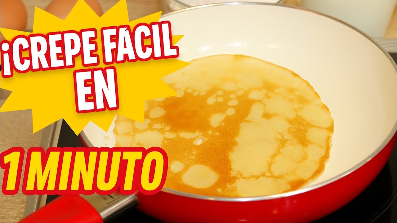 Receta de crepes. F&aacute;cil y rica | Ideas FACILES DIY