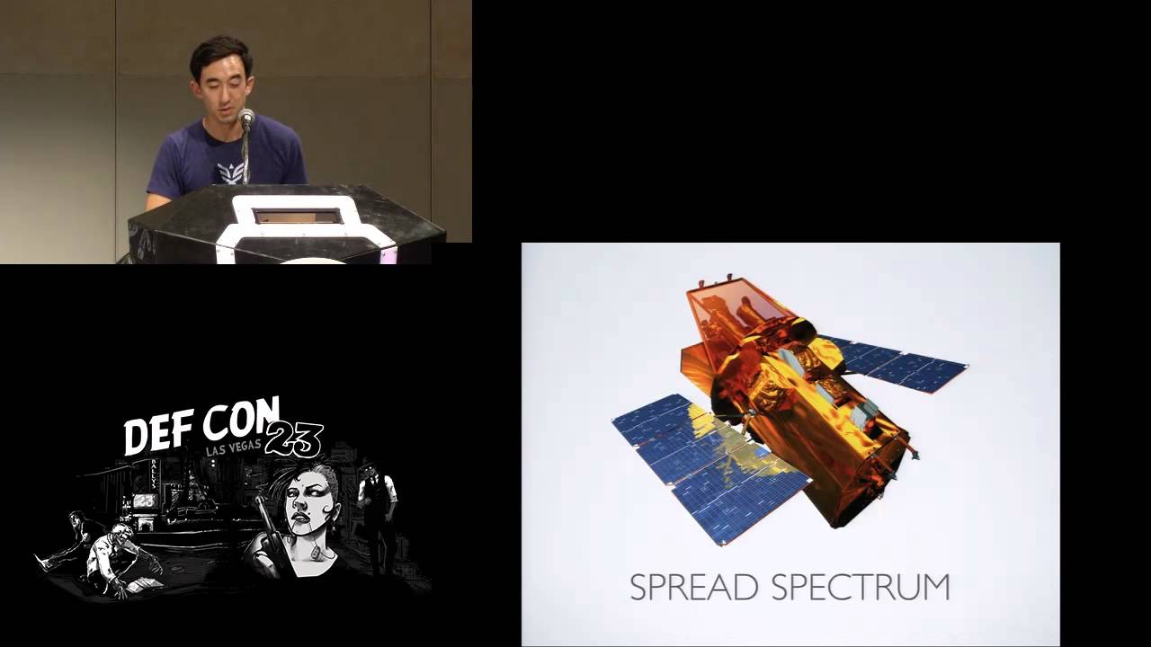 DEF CON 23 - Колби Мур - Взлом спутниковой связи с использованием расширенного спектра