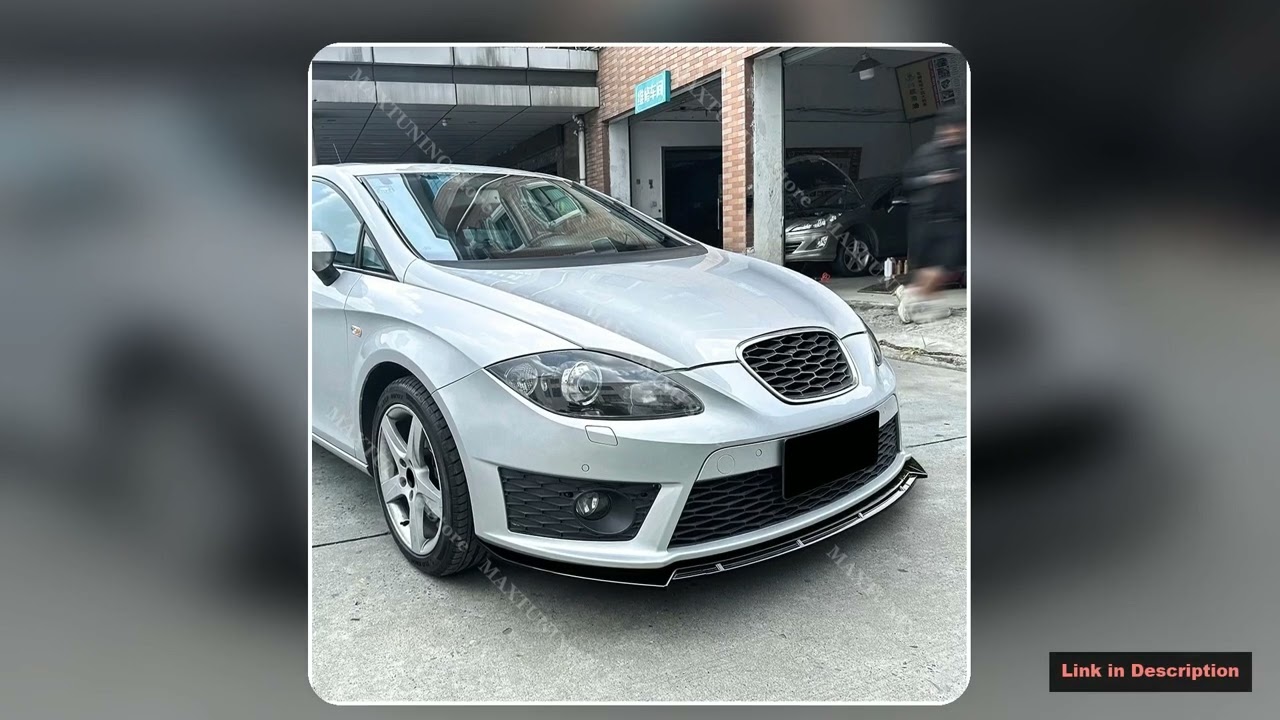 Maxton Style Front Bumper Lip Splitter Spoiler for Seat Leon Cupra R TDI FR TFSI FR MK2 20092012