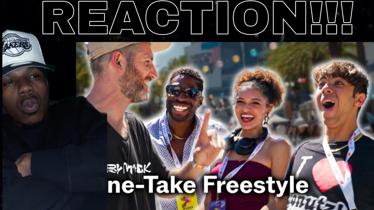 THIS HARD!!!| Harry Mack 13 Minute One-Take Freestyle Through VidCon (REACTION!!)