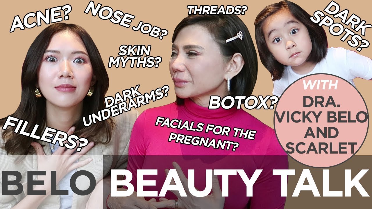 Beauty Lessons with Dra. Vicky Belo (And Scarlet) | Camille Co