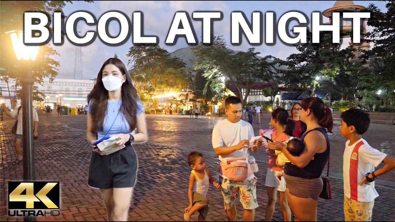 Bicol At Night | Walking Iriga City Cam Sur Philippines [4K]