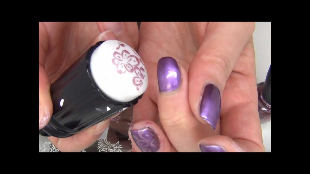 Stamping au China Glaze + plaque XL-O