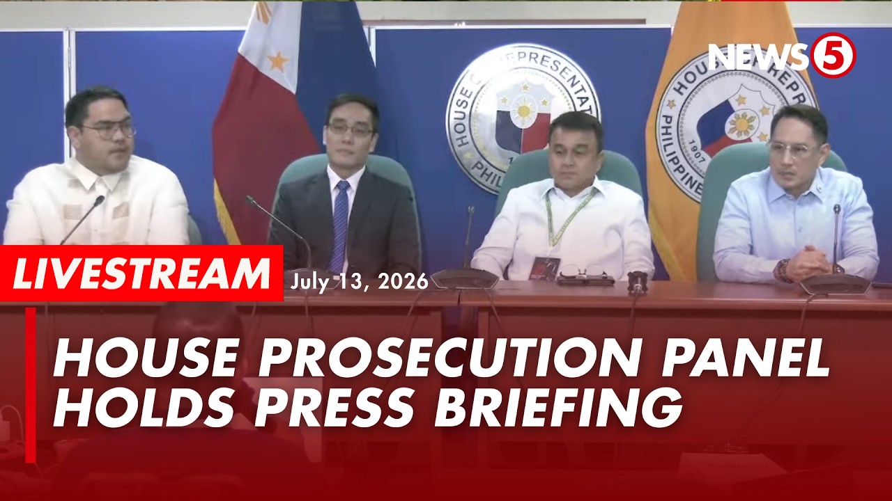 LIVE | House prosecution team holds press briefing on VP Sara Impeachment Trial (July 13, 2026)