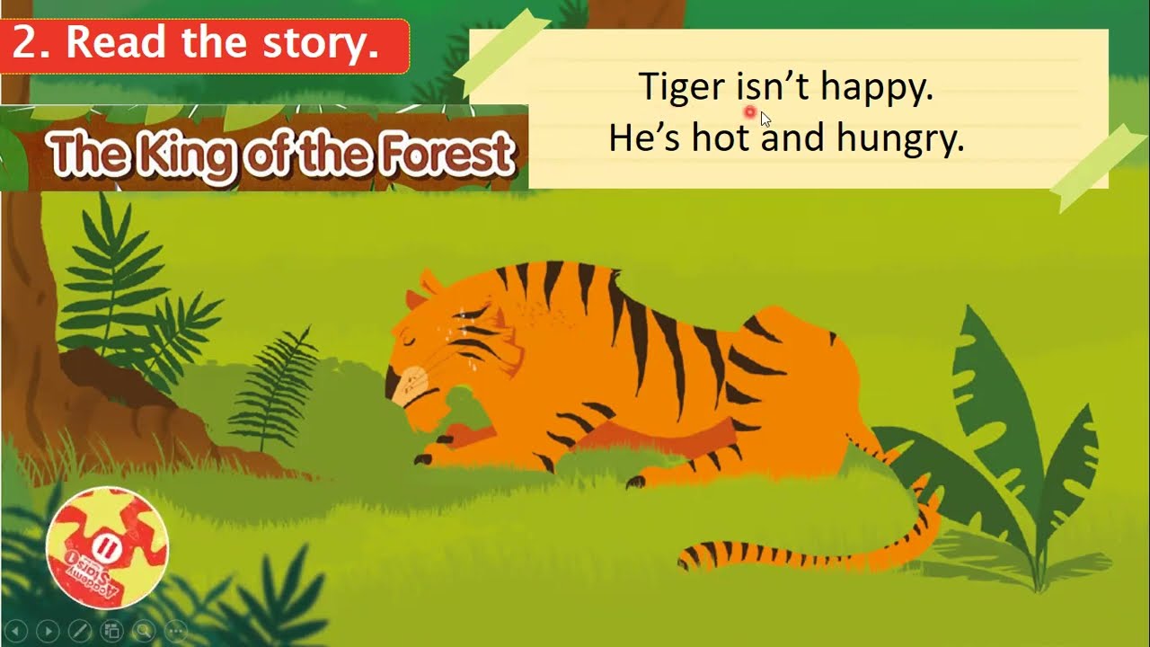 The King Of The Forest _ Reading time 2_ Academy stars 1