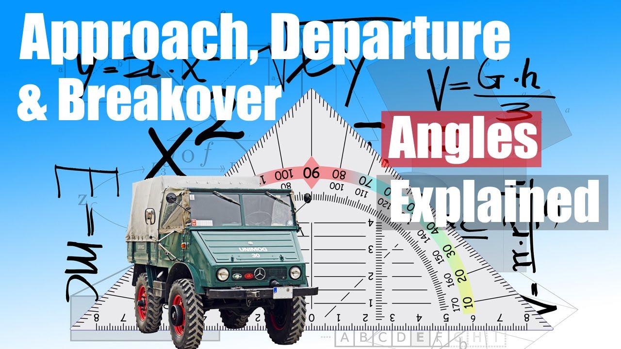 Understanding Approach, Departure, and Breakover Angles: The Complete Guide