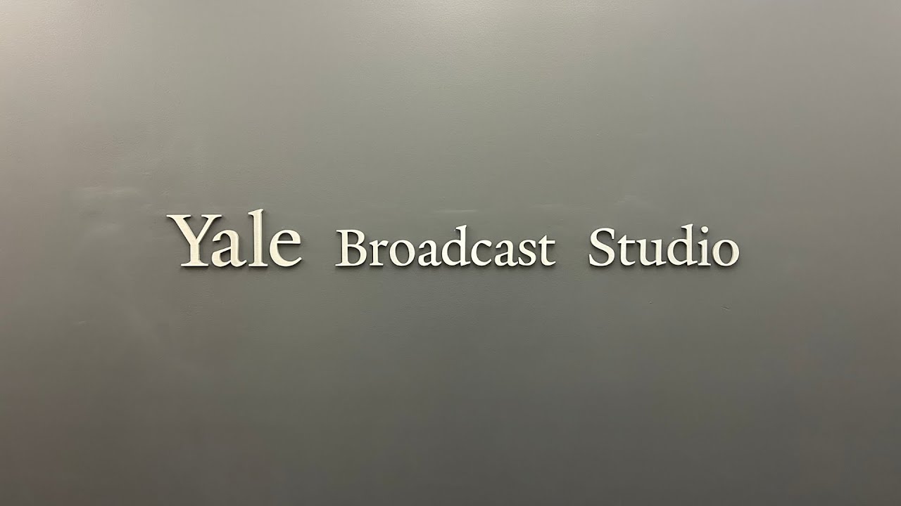 Behind the Scenes Tour of Yale Broadcast Studio