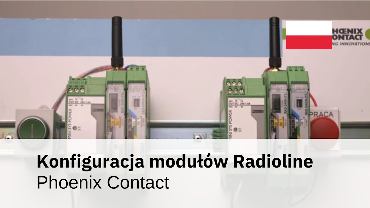 Konfiguracja modułów komunikacji radiowej – Radioline