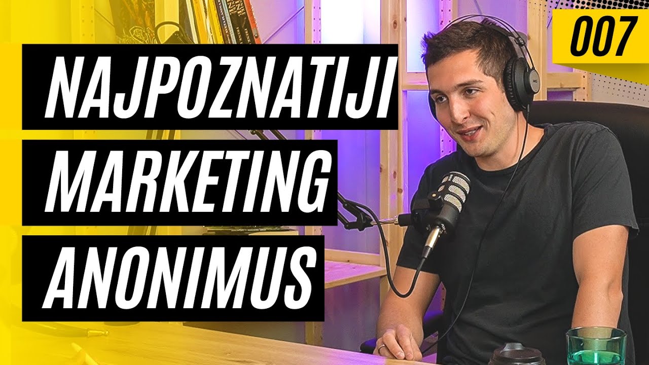 Najpoznatiji marketing anonimus otkriva TAJNE online BIZNISA   - Stefan Gajić - Biznis priče EP 007