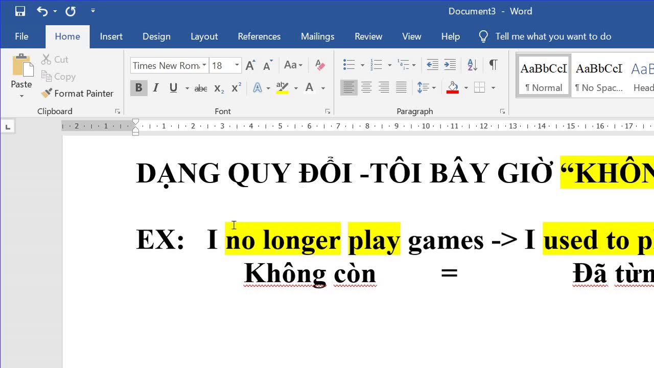 VIẾT CÂU DÙNG USED TO