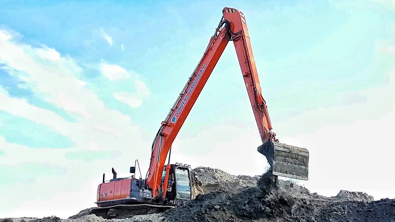 Sachen gibt's: Hitachi ZAXIS 210 LC Long Reach