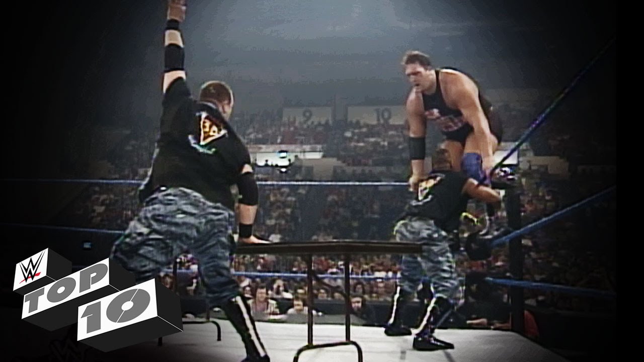 Die Dudley Boyz im Tische-Zerst&ouml;rungswahn: WWE Top 10