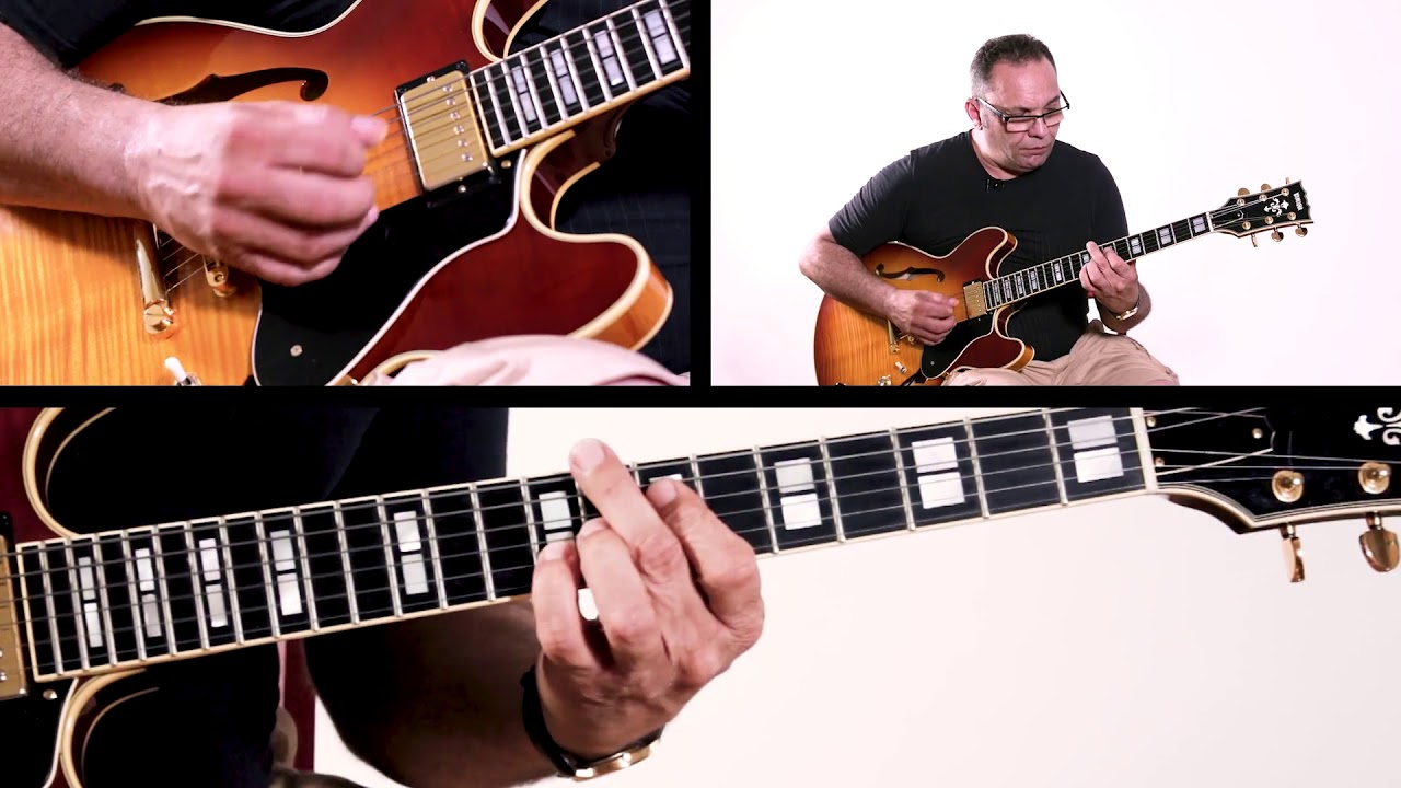 Bireli Lagrene: Rhythm Changes Whole Tune Improvisation Ex. 1 - Presented By 2MinuteGuitar.com