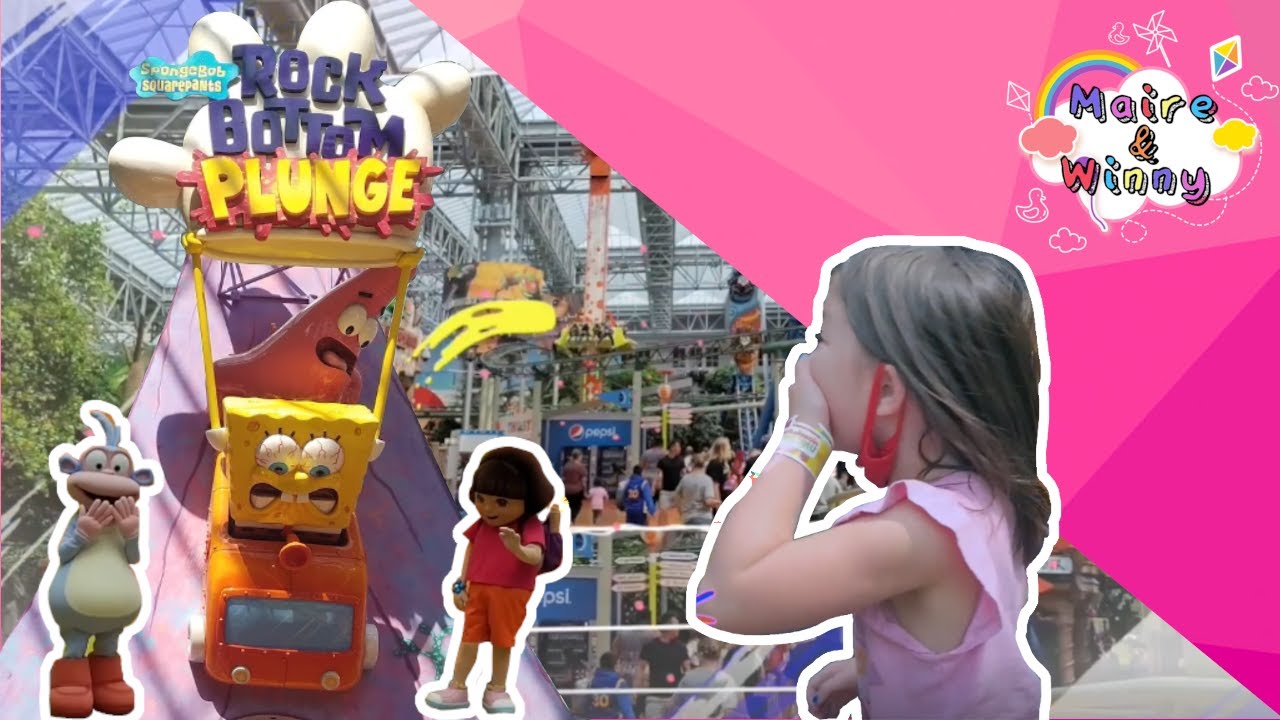 Super fun time at Nickelodeon Universe at Mall of America