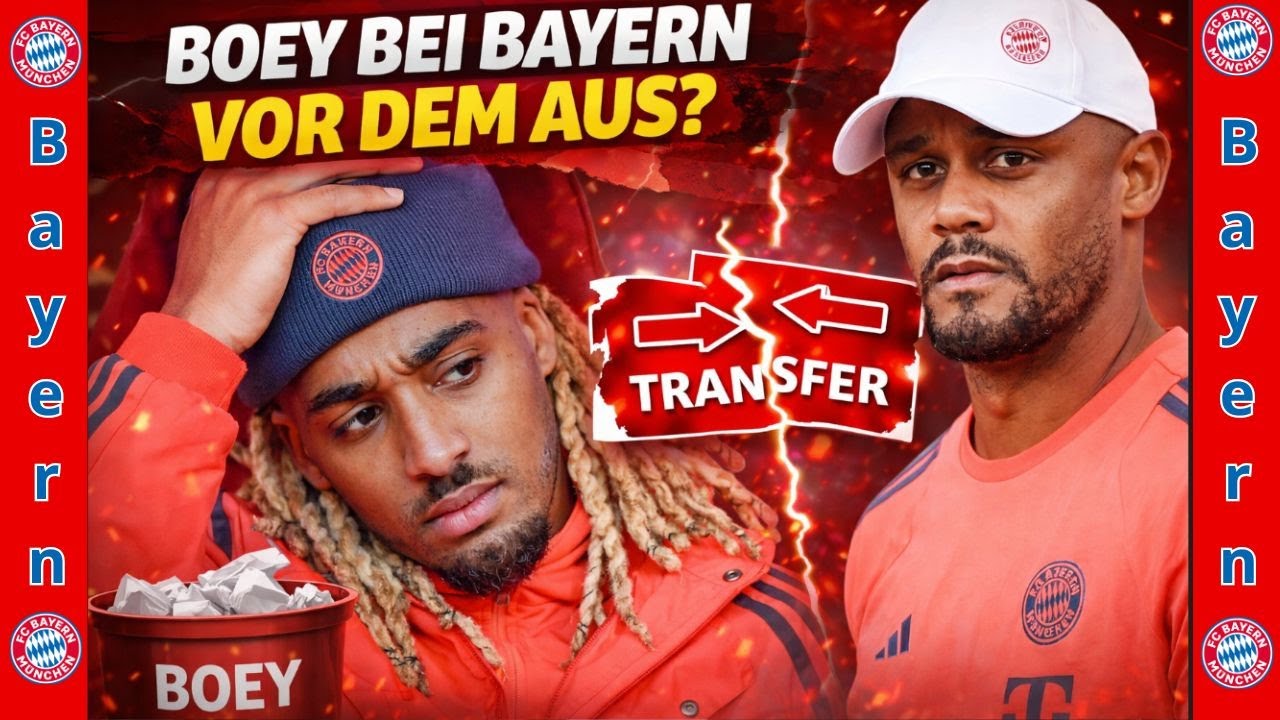 🚨Vom Hoffnungsträger zum Problemfall: Bayern zieht bei Boey die Reißleine!