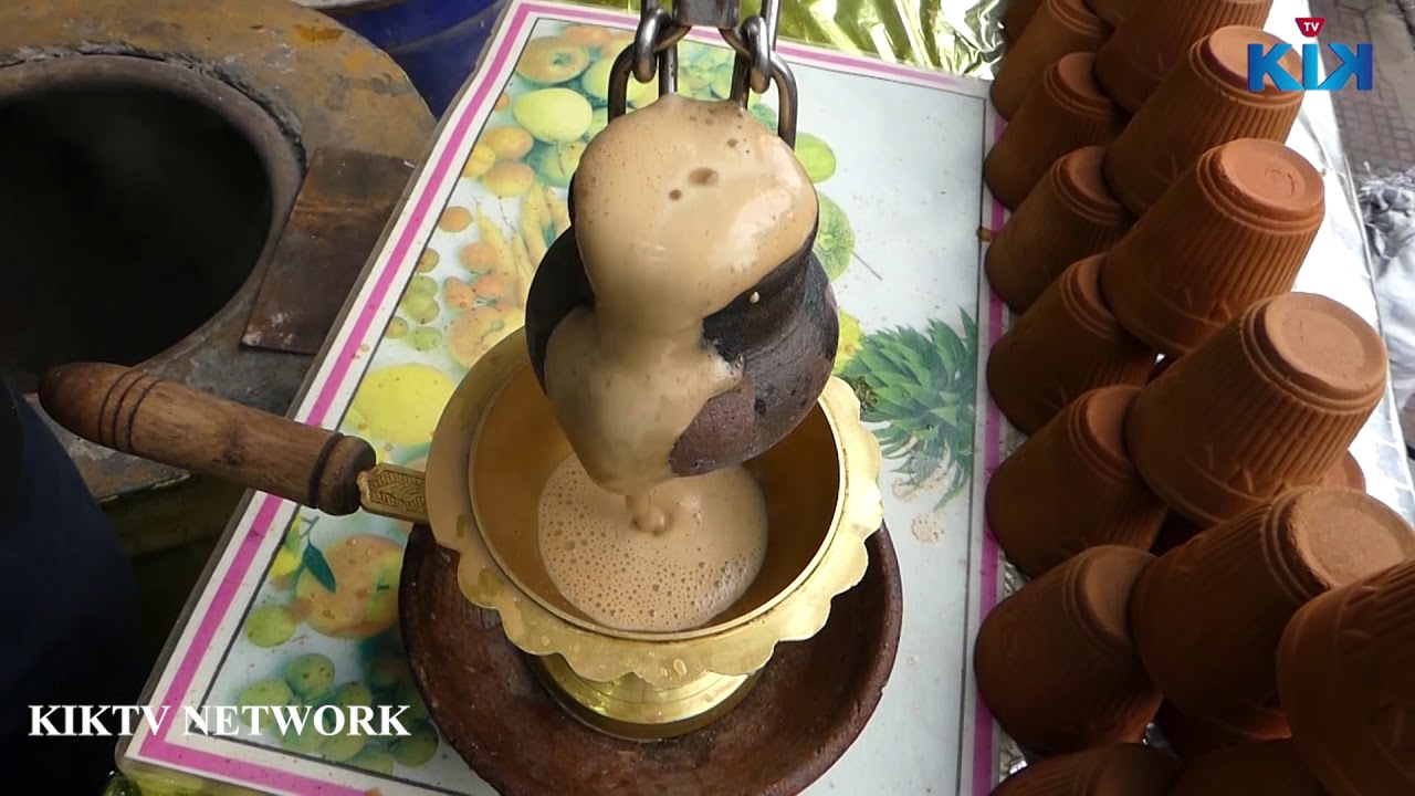 Thandoori chai #Kulhad Chai | Heat Pot Chai | Healthy Pot Tea #Kiktvstreet food