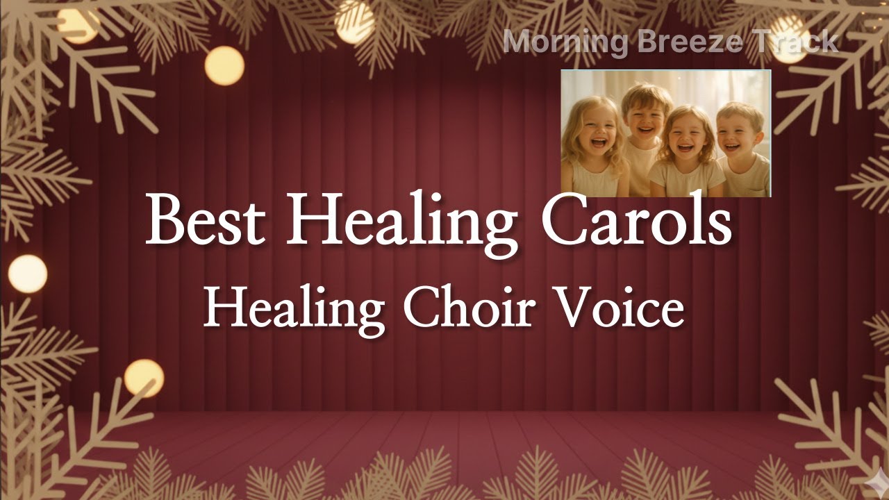 🌈 베스트 힐링 크리스마스 캐롤 모음 | Best Healing Christmas Carols · Healing Choir Voice | Morning Breeze Track