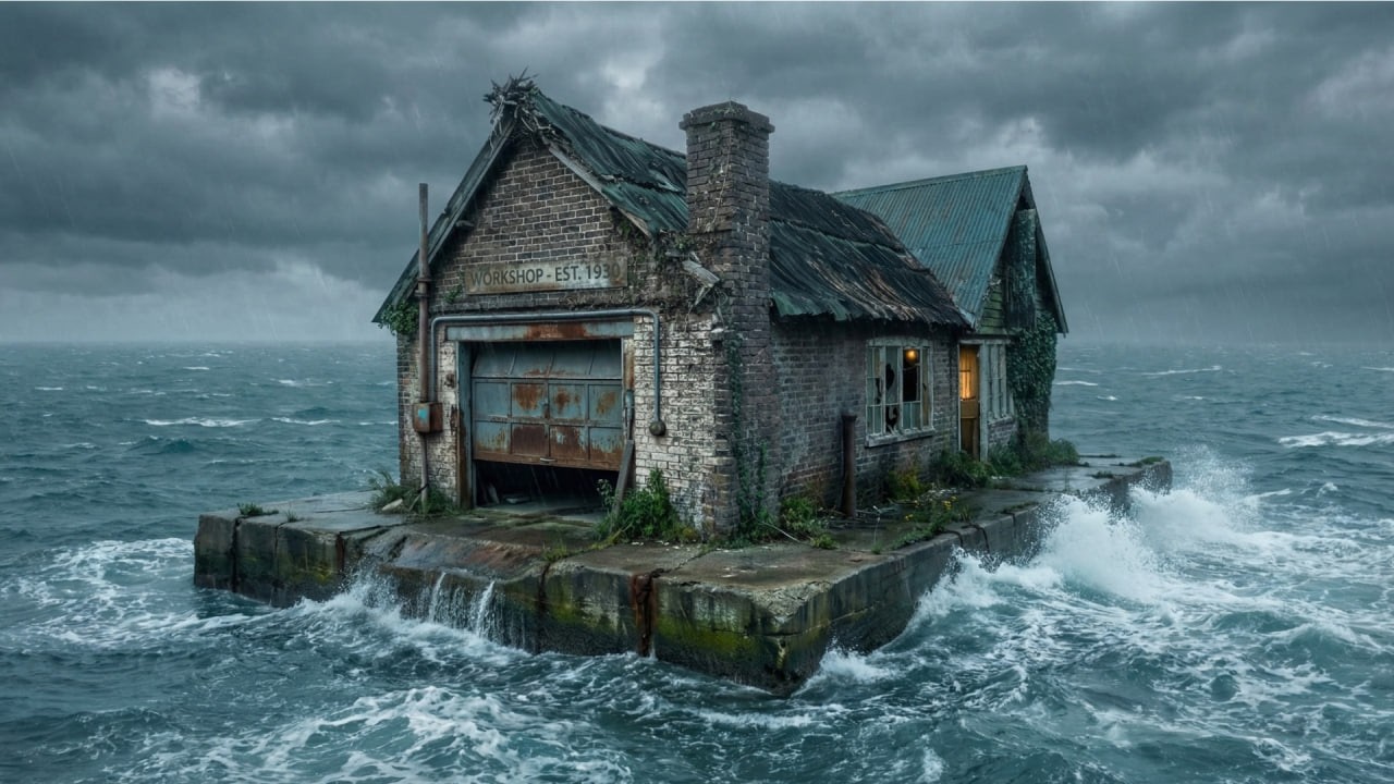 I Turned an Abandoned Industrial Workshop Into a Hidden Luxury House (ASMR)