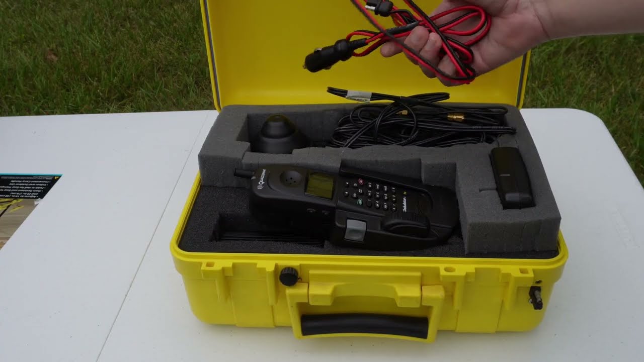 Globalstar GSP-1600 sat phone docking kit demo