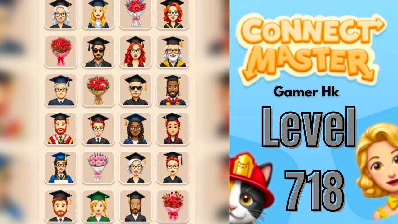 Connect Master level 718 Walkthrough Solution 