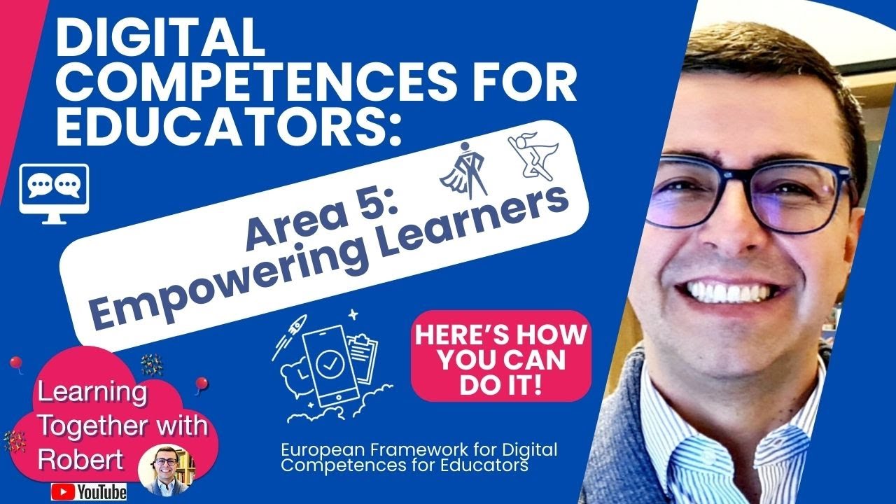 EU Framework DigComp4Educators: 5 Learners #english #education #learning #newvideo #trending