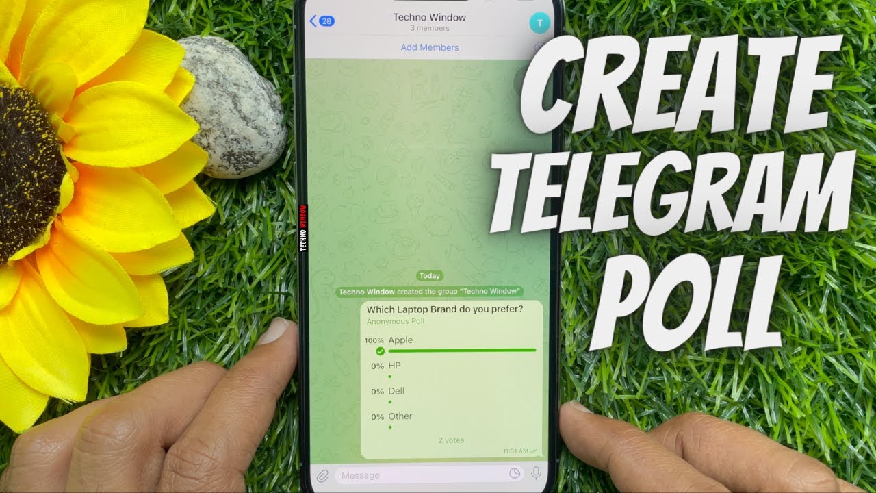 Как создать опрос в Telegram