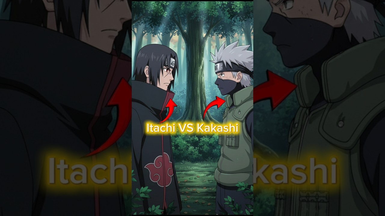 “Kakashi Meets Itachi – Epic Clash!”|