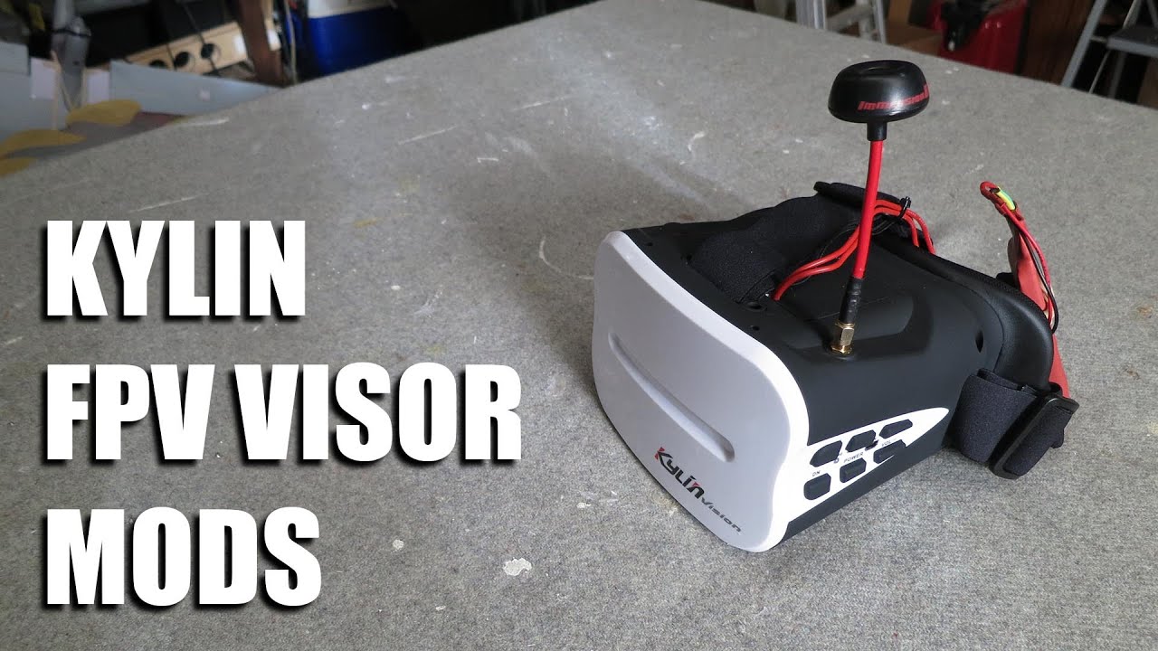 Kylin FPV visor mods