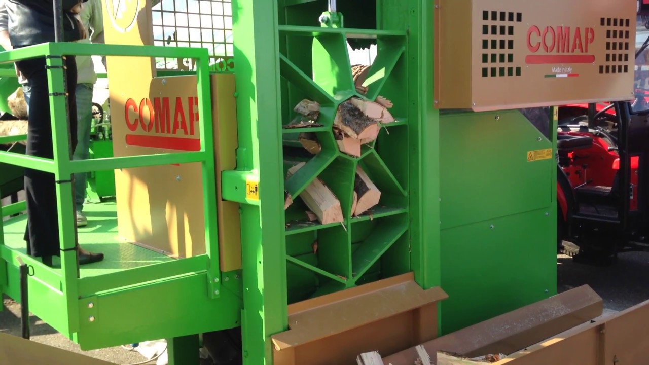 Combiné bois de chauffage COMAP SD120 TRD ForstLive 2017