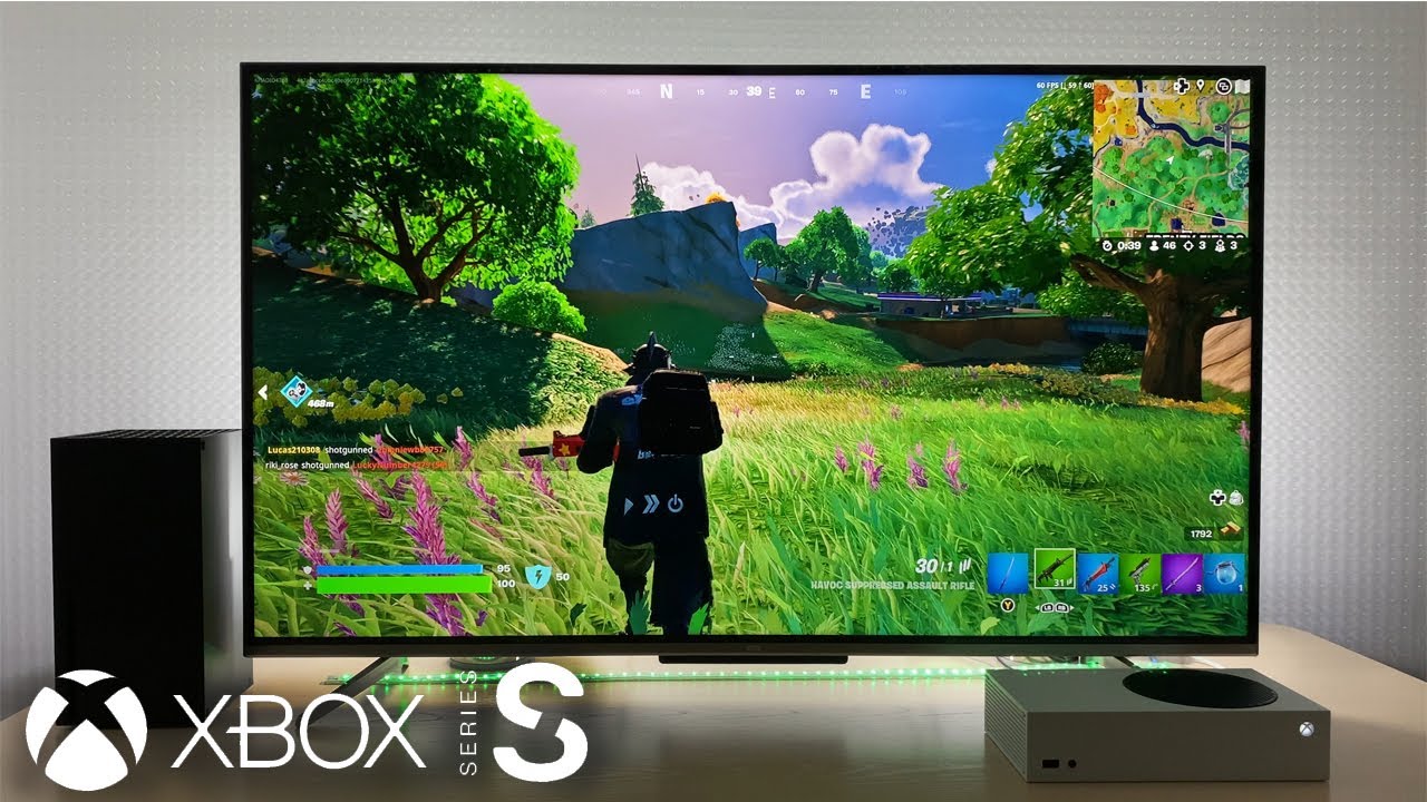 Fortnite Xbox Series S 4K TV