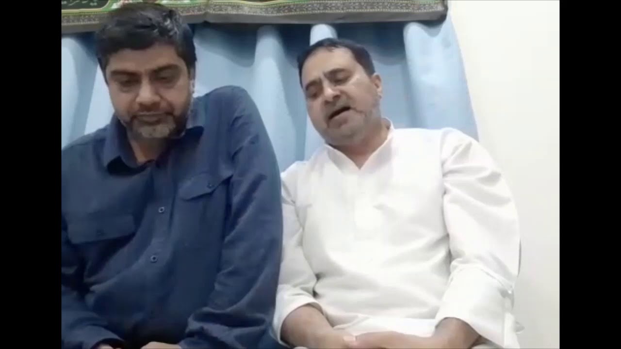 JAB SUE NAHAR BAAZU.... (MARSIYA) Recited By Nazir Sb & Zaheer Sb