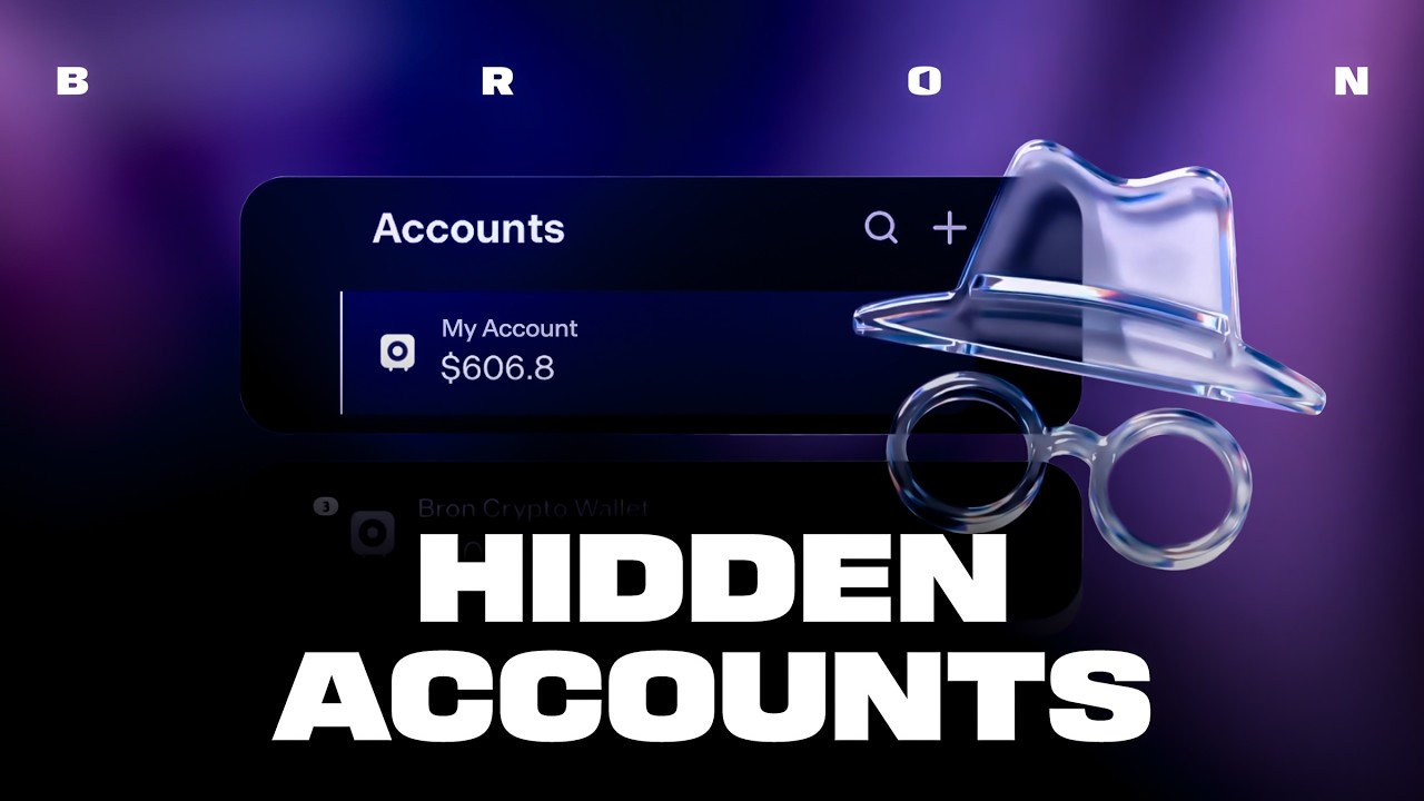 Hidden Accounts in Bron