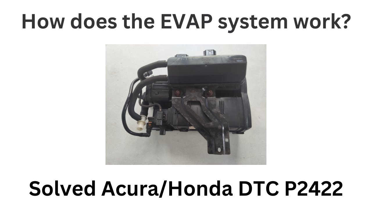 EVAP Canister and DTC P2422 on Acura or Honda