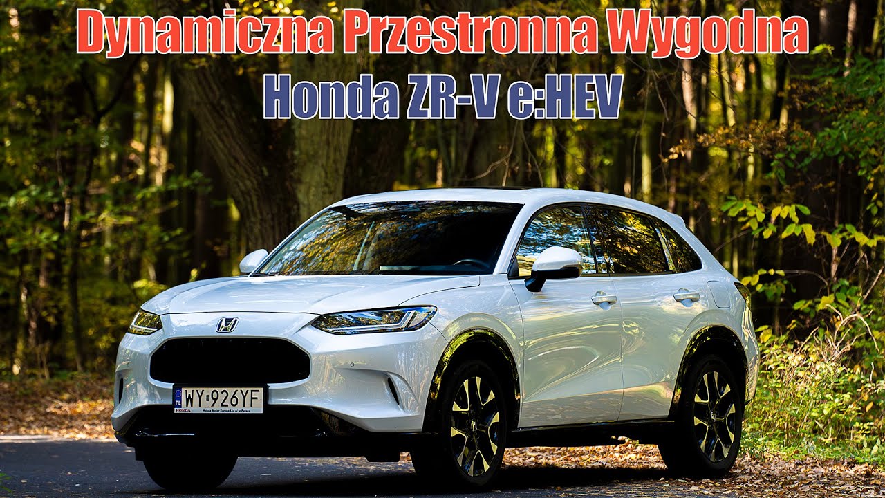 Honda ZR-V e:HEV Dynamiczna Wygodna Przestronna