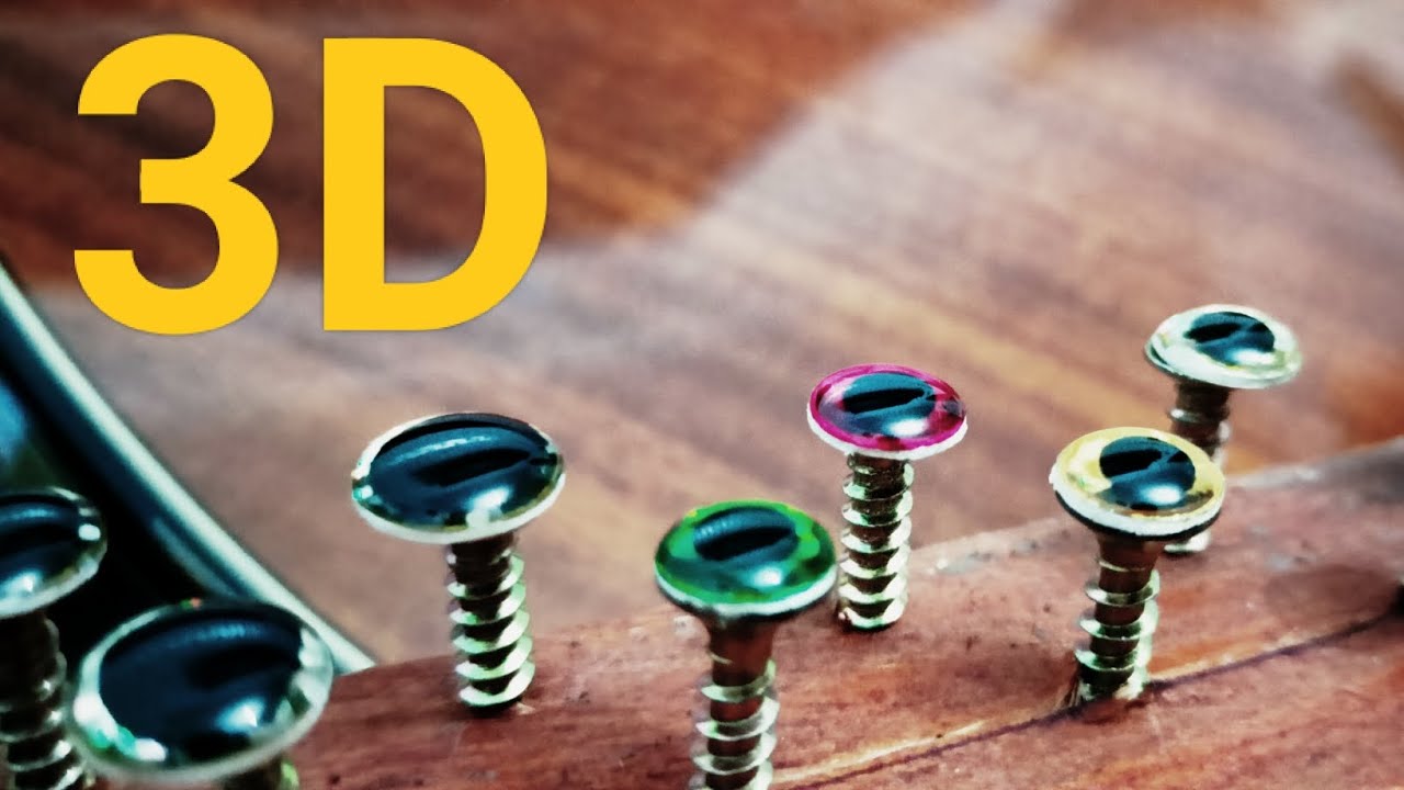 Faire des yeux 3D pour leurre de pêche للطعوم الصناعية 3D صناعة عيون